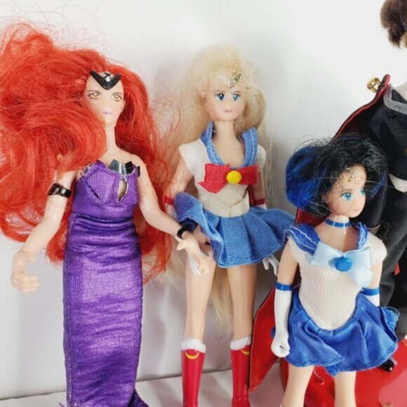 Rare Vintage Sailor Moon Lot 5 Irwin Toy Ltd. 12" Dolls 1995 Collectible Serena - Picture 4 of 11